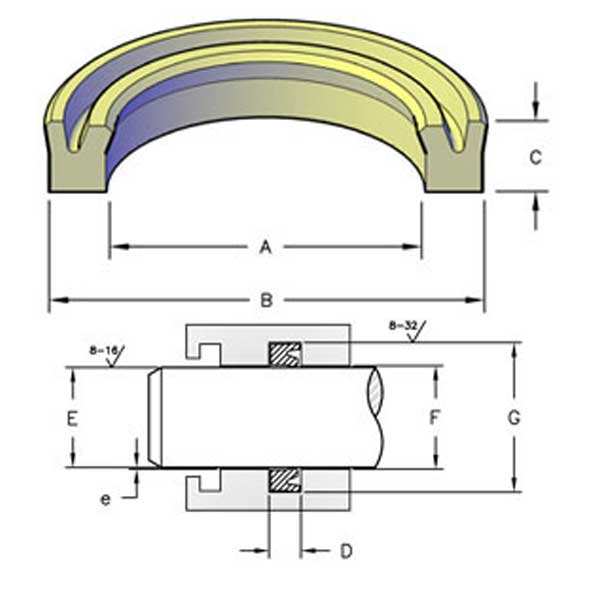 Caterpillar 4T5699 Kit de sellos