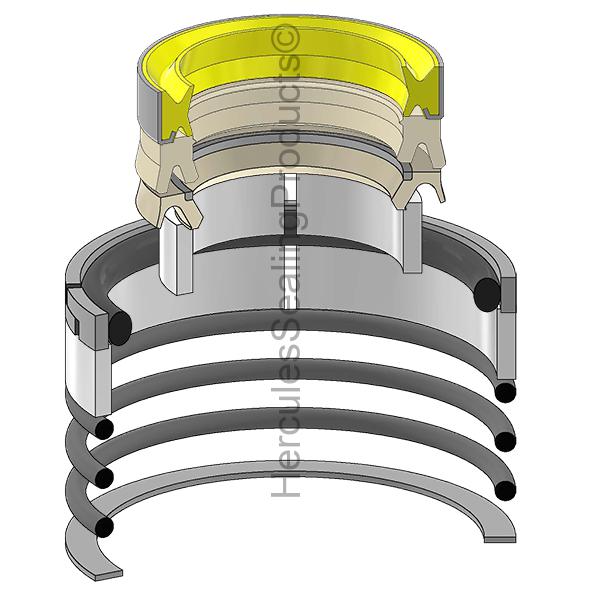 Caterpillar Sk100053 Kit de Sellos