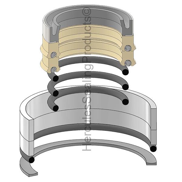 Caterpillar Sk100060 Kit de sellos