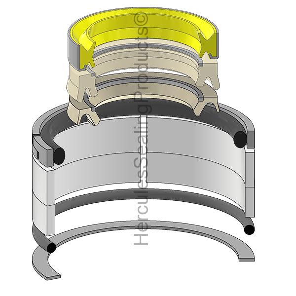 Caterpillar Sk100081 Kit de sellos