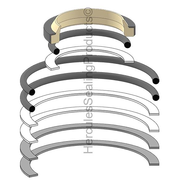 Caterpillar Sk100161 Kit de Sellos