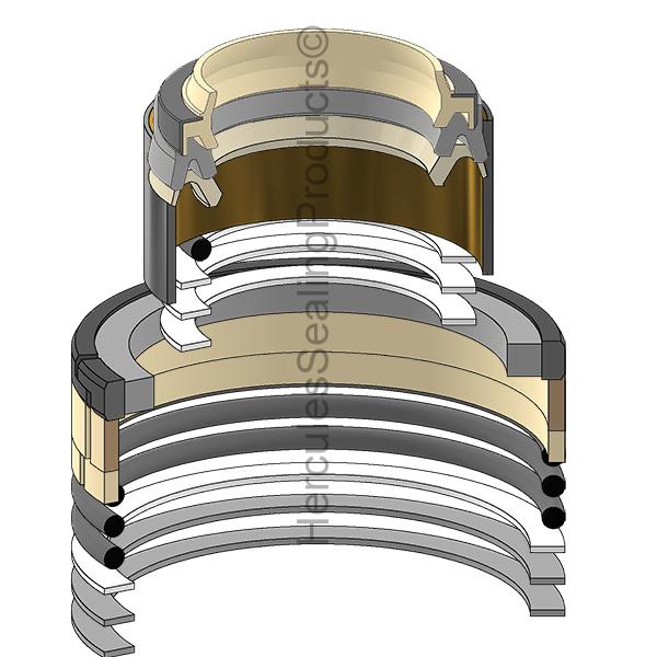 Caterpillar Sk100189 Kit de Sellos
