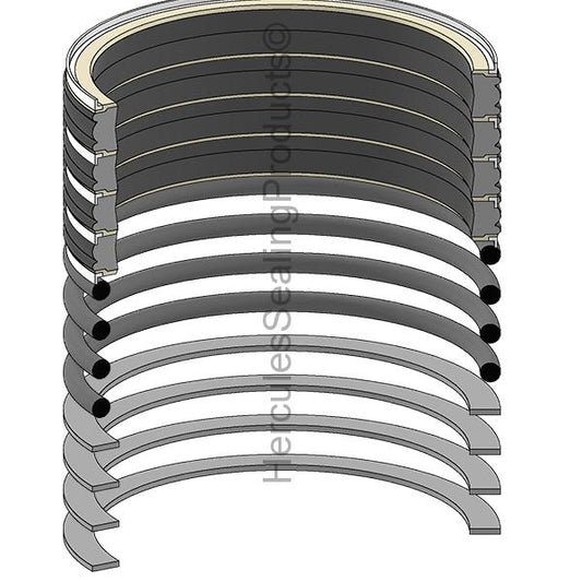 Effer Cranes 4464990 Seal Kit