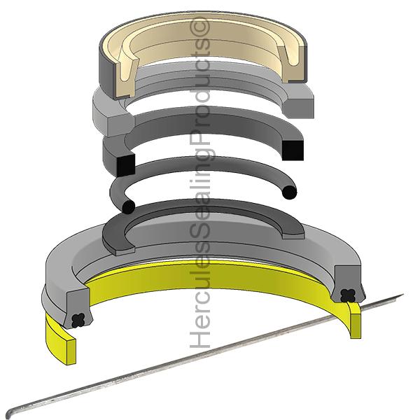 Ford 85802569 Kit de sellos
