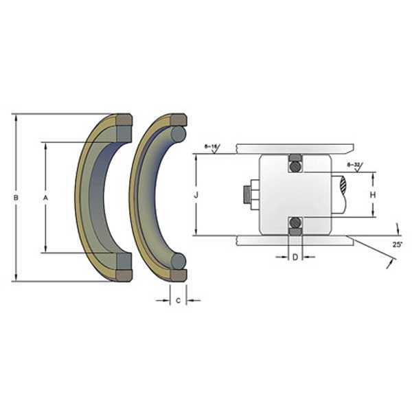 Hitachi 0242310 Seal Kit