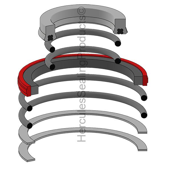 Jcb 232-51155 Seal Kit