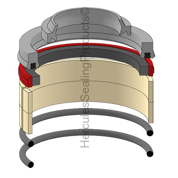 Jcb 991-00105P Kit de sellos