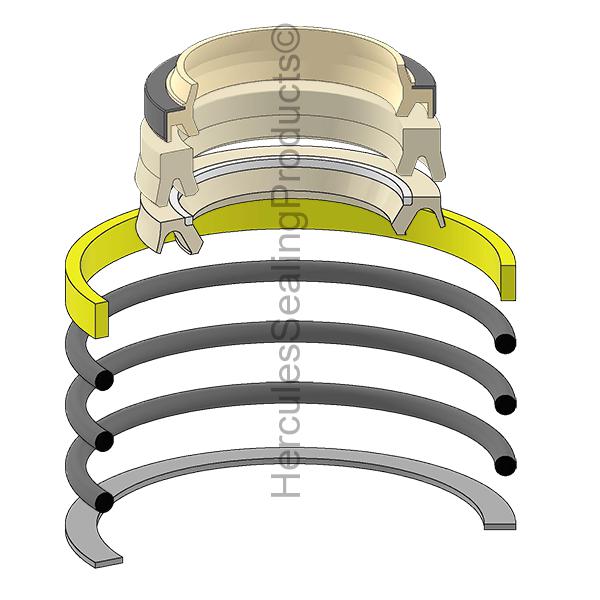John Deere 4464985 Seal Kit