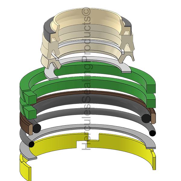 John Deere 4467379 Kit de sellos