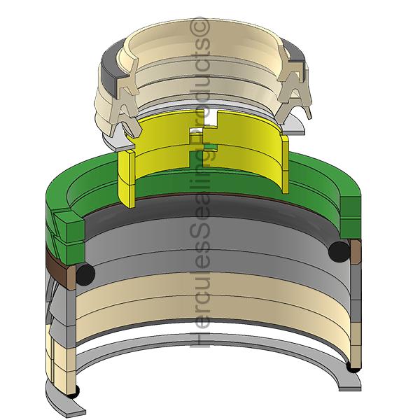 John Deere 4657449-Ex Kit de sellos