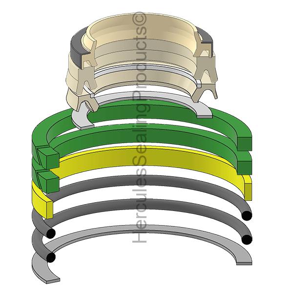 John Deere 4S07784 Seal Kit