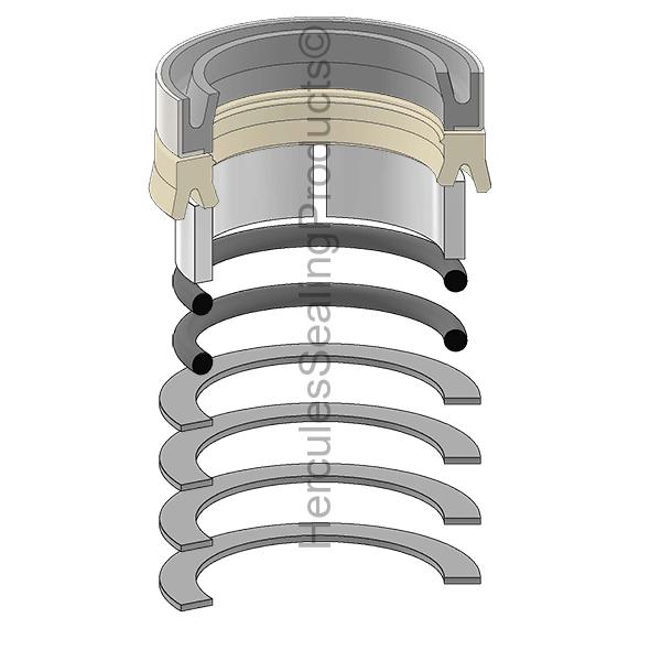 John Deere Ah139417 Kit de sellos