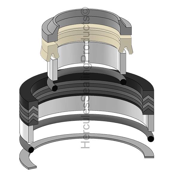 John Deere Ah139418 Kit de sellos