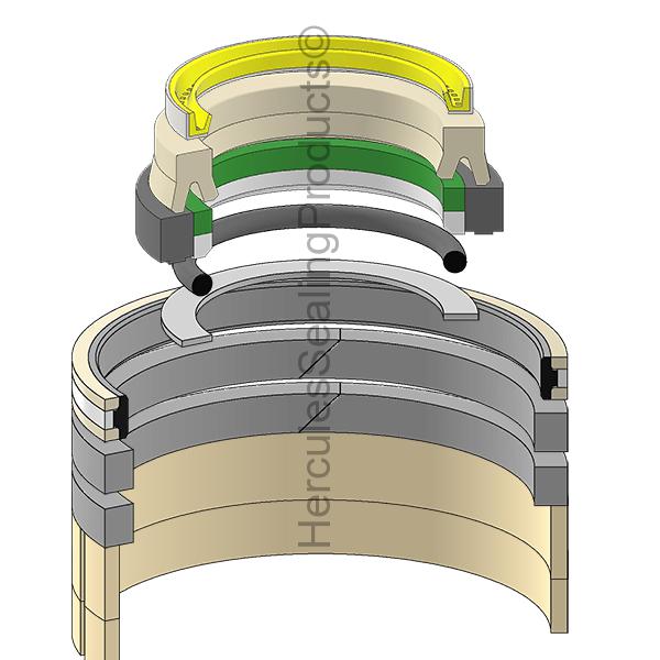 John Deere Ah144593 Seal Kit