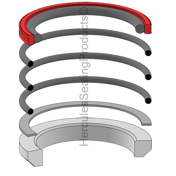 John Deere Ahc16682 Seal Kit