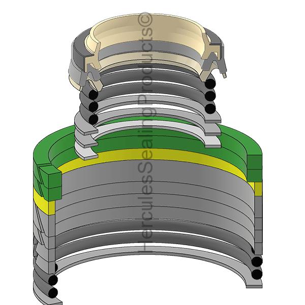 John Deere Fya00006594 Kit de sellos