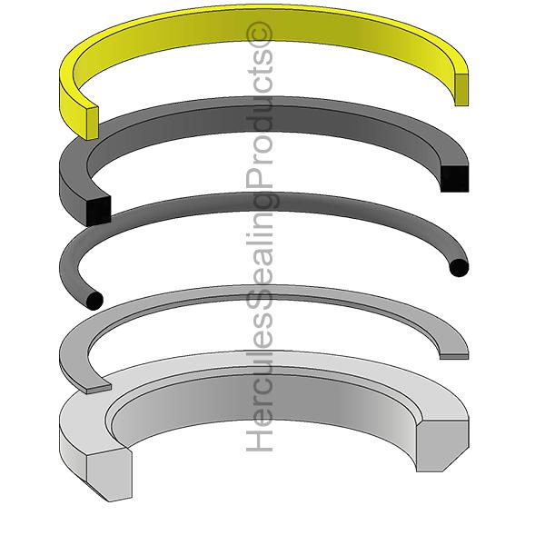 John Deere Re37003 Kit de sellos