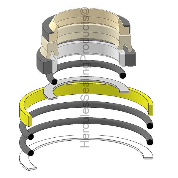 John Deere Th110662 Kit de sellos