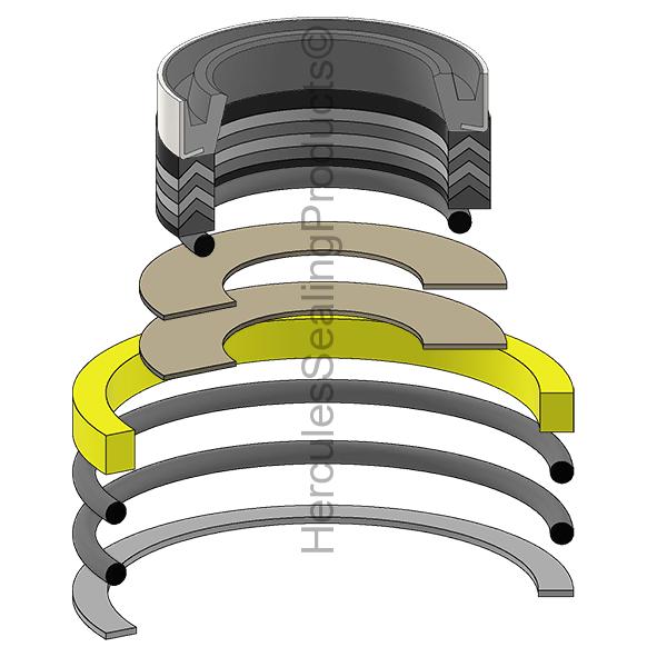 Jlg Industries 2900114 Kit de sellos