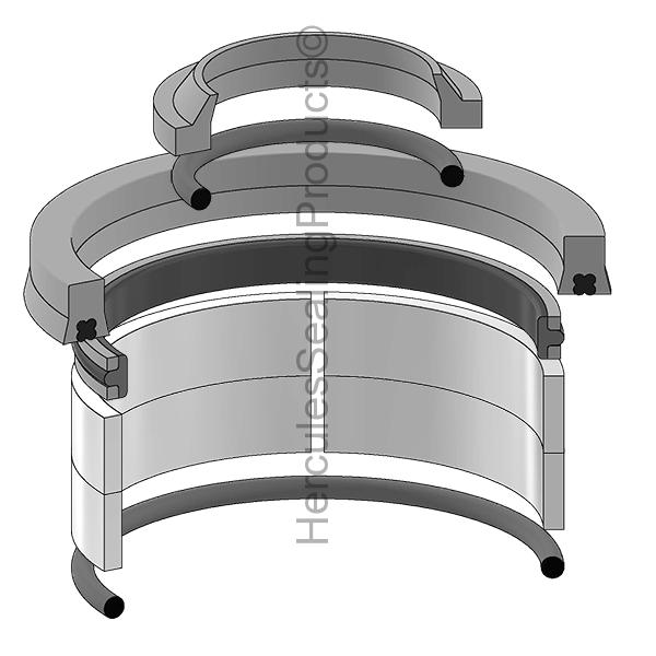 Jlg Industries 2900208 Kit de sellos