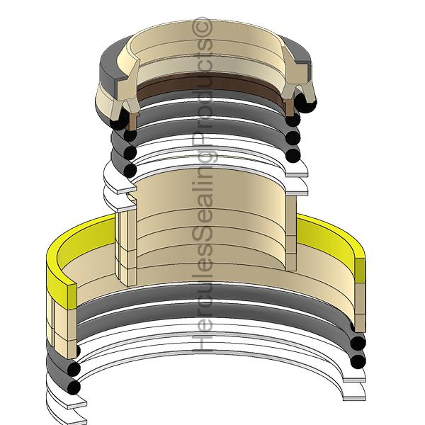 Kobelco 2438U1132R300 kit de joints