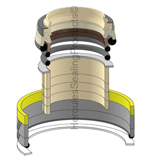 Kobelco 2438U1949R300 Seal Kit