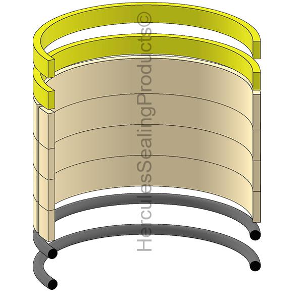 Kobelco 2438U974R200 Seal Kit
