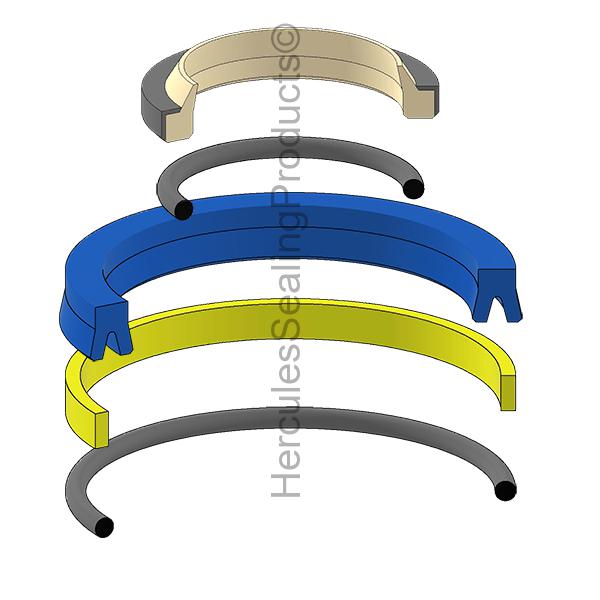 Hercules Komatsu 3Eb-64-05020 Kit de sellos