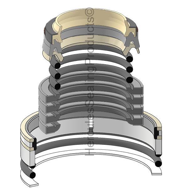 Hercules Komatsu 707-99-23910 Seal Kit