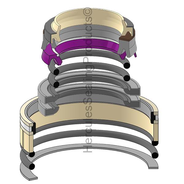 Hercules Komatsu 707-99-43390 Seal Kit