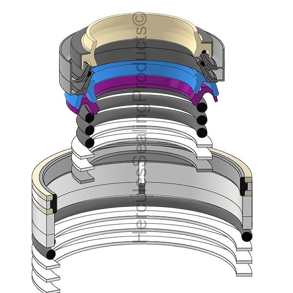 Hercules Komatsu 707-99-76030 Seal Kit