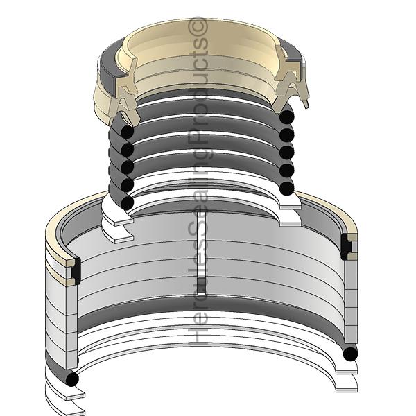 Hercules Komatsu 707-99-77220 Seal Kit