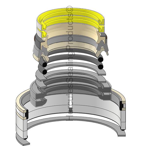 Hercules Komatsu 721-98-00270 Seal Kit