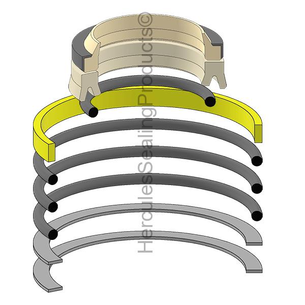 Kubota 68651-91020 Kit de sellos