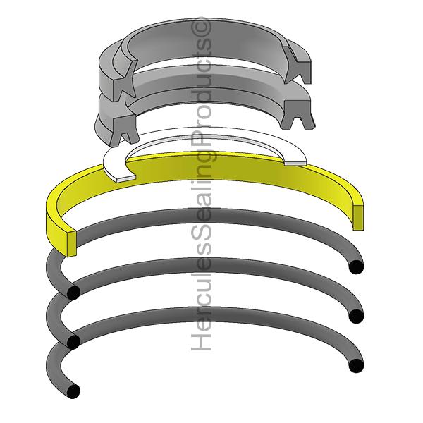 Kubota 68721-91160 Kit de sellos