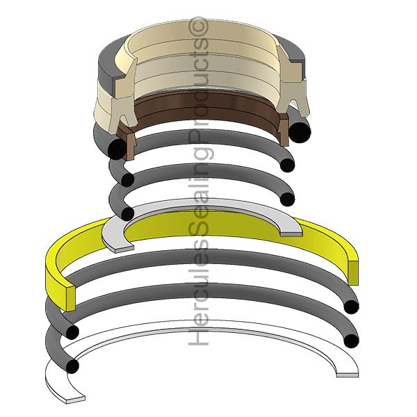 Kubota 68741-91010 Kit de Sellos