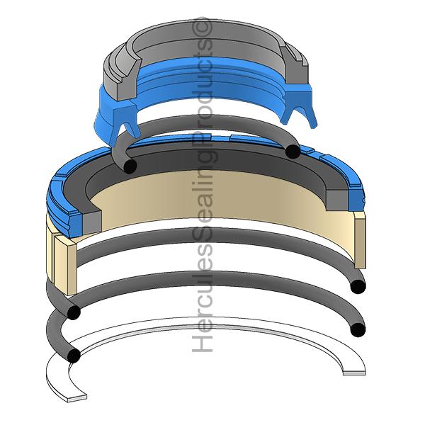 Kubota 7J419-63410 Kit de sellos