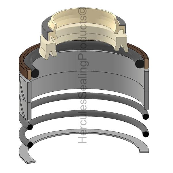 Kubota Rc461-71320 Kit de sellos