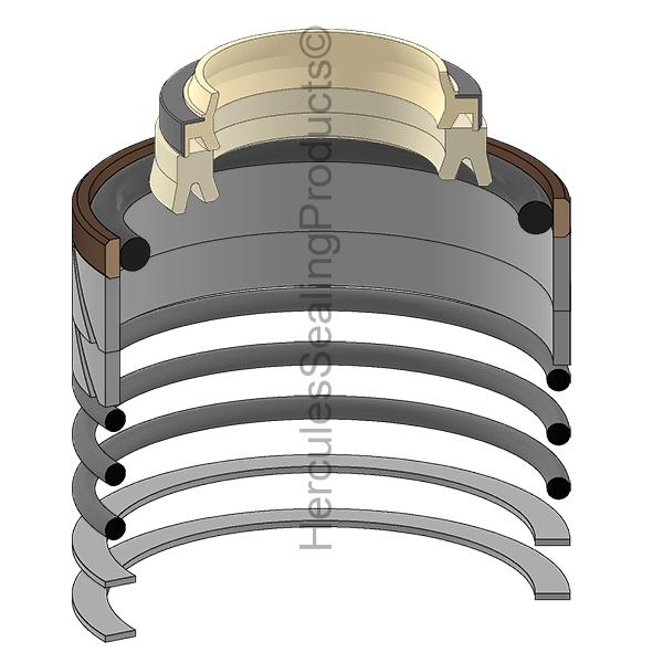 Kubota Rd158-71690 kit de joints