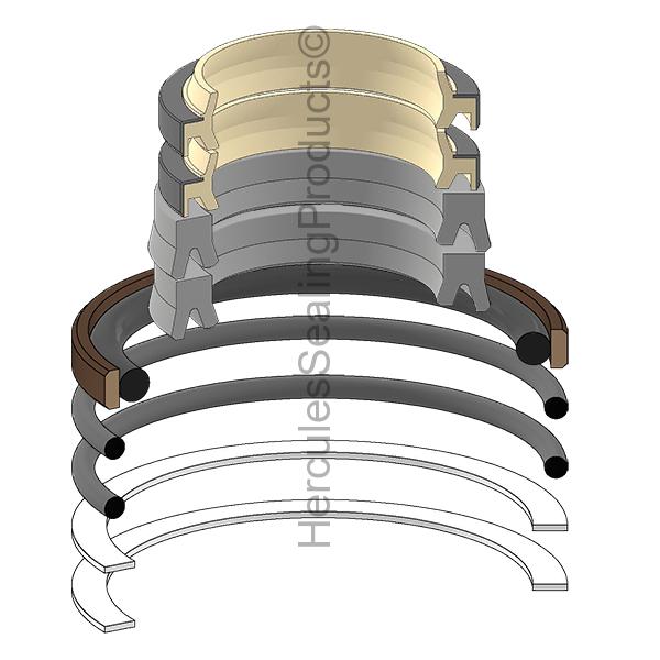 Kubota Tc432-37950 Kit de sellos