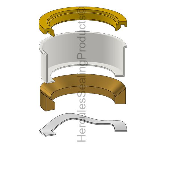 Miller 051-Kr024-138 Sello de Vástago