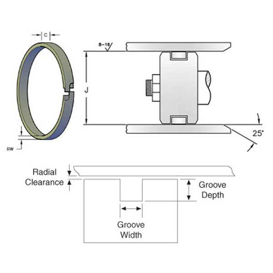 Peabody Galion 25867 Seal Kit