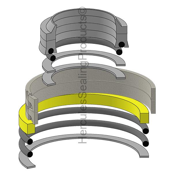 P 1100P381F1 Kit de sellos