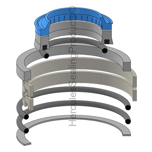 Reynolds Scraper 7040H014 Seal Kit