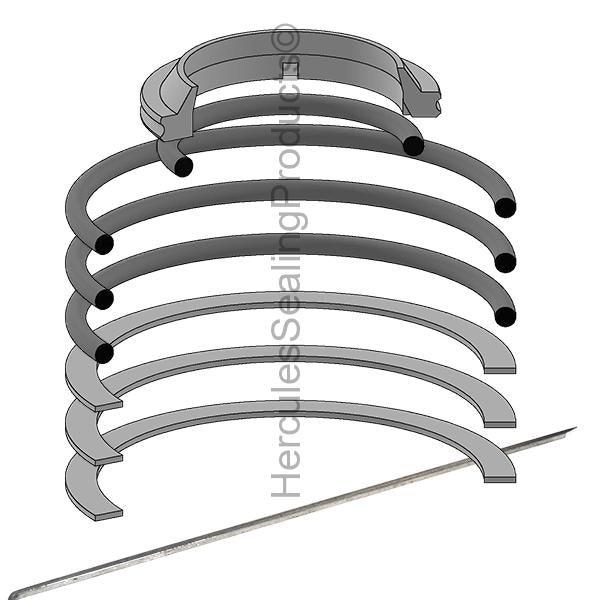 Caterpillar 691389 Kit de Sellos
