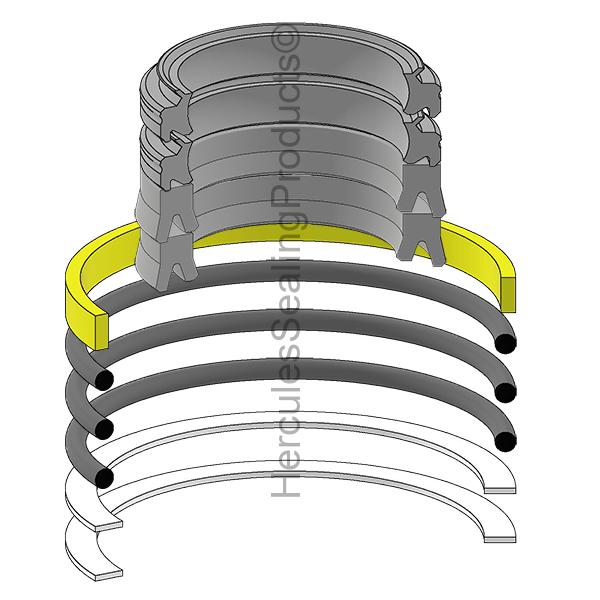 Toyota 04433-20030-71 Kit de Sellos