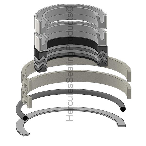 Terex 15050390 kit de joints