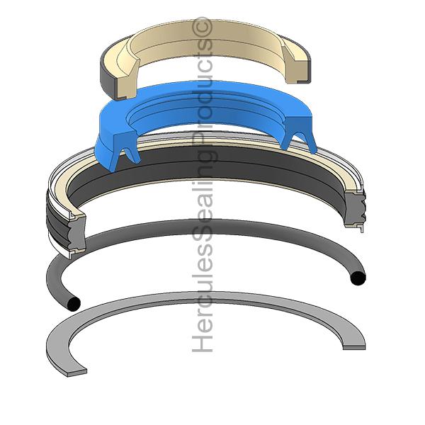 Volvo 11701665-9 Kit de sellos