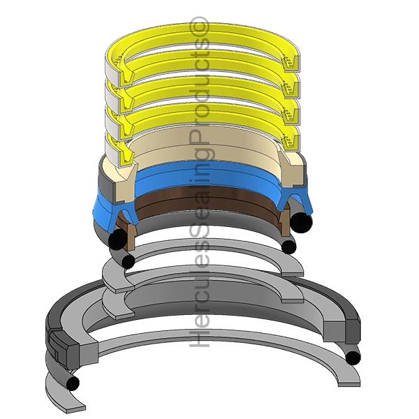 Volvo 11707030 Kit de Sellos