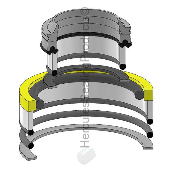 Volvo 11711451 Kit de sellos